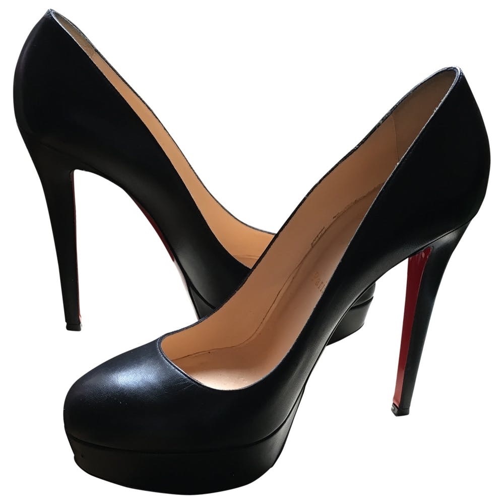 Christian Louboutin Black Red Bottom Pumps